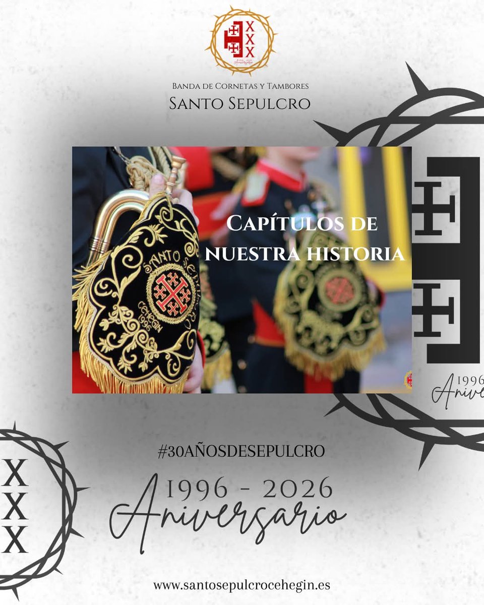 BandaSSepulcro's tweet photo. 📖 𝐂𝐚𝐩𝐢́𝐭𝐮𝐥𝐨𝐬 𝐝𝐞 𝐧𝐮𝐞𝐬𝐭𝐫𝐚 𝐡𝐢𝐬𝐭𝐨𝐫𝐢𝐚 ✨

30 𝑎𝑛̃𝑜𝑠 𝑑𝑎𝑛 𝑝𝑎𝑟𝑎 𝑚𝑢𝑐ℎ𝑜𝑠 𝑟𝑒𝑐𝑢𝑒𝑟𝑑𝑜𝑠.

👉 Descubre el 𝐂𝐚𝐩𝐢́𝐭𝐮𝐥𝐨 𝐈𝐈𝐈 completo en nuestra web:
🔗 https://t.co/ACcxqLD9jV

#30añosdesepulcro ❤🖤

#RecuerdosQueSuenan #Aniversario https://t.co/m90lq9OAlZ