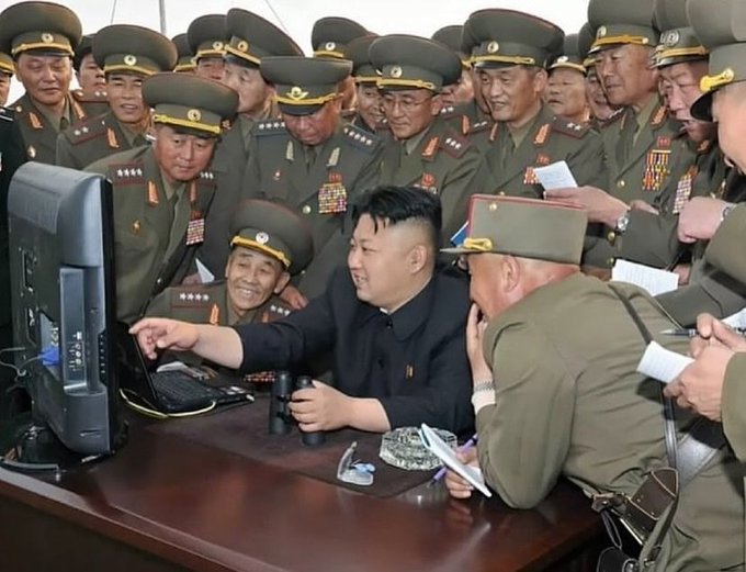 See I told you.
They have said North Carolina which also sounds like North Korea. So we are in.