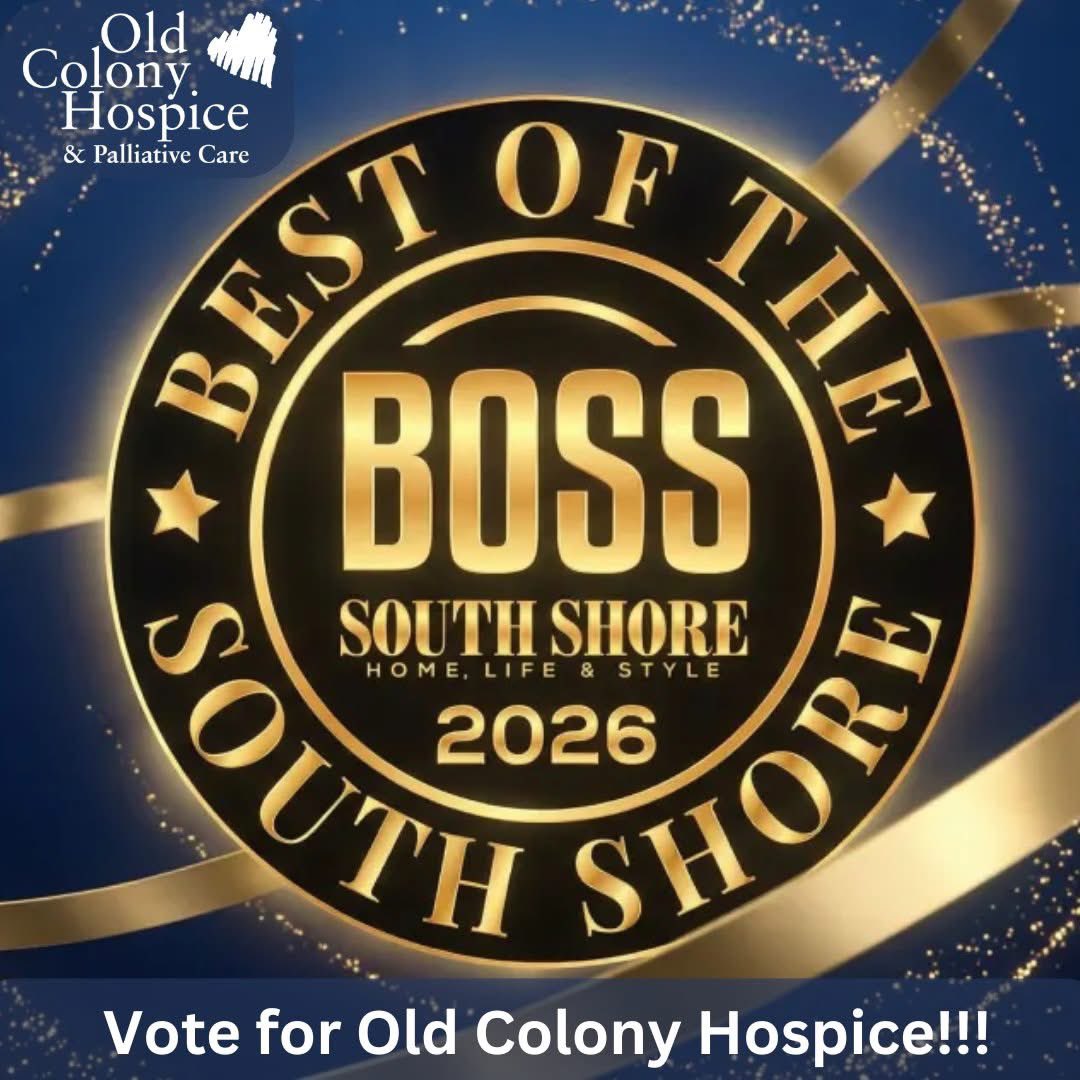 OLDCOLNYHOSPICE's tweet photo. Old Colony Hospice is pleased to be a finalist in the 2026 Best of South Shore Awards.

Please click the link below and vote daily! Thank you!
https://t.co/MmWBFLANrt

#BOSS2026 #BestOfTheSouthShore
#SupportLocalMA
#SouthShoreMA
#ShopLocalSS
#BOSSAwards
#OldColonyHospice https://t.co/cXKF7fWKPy