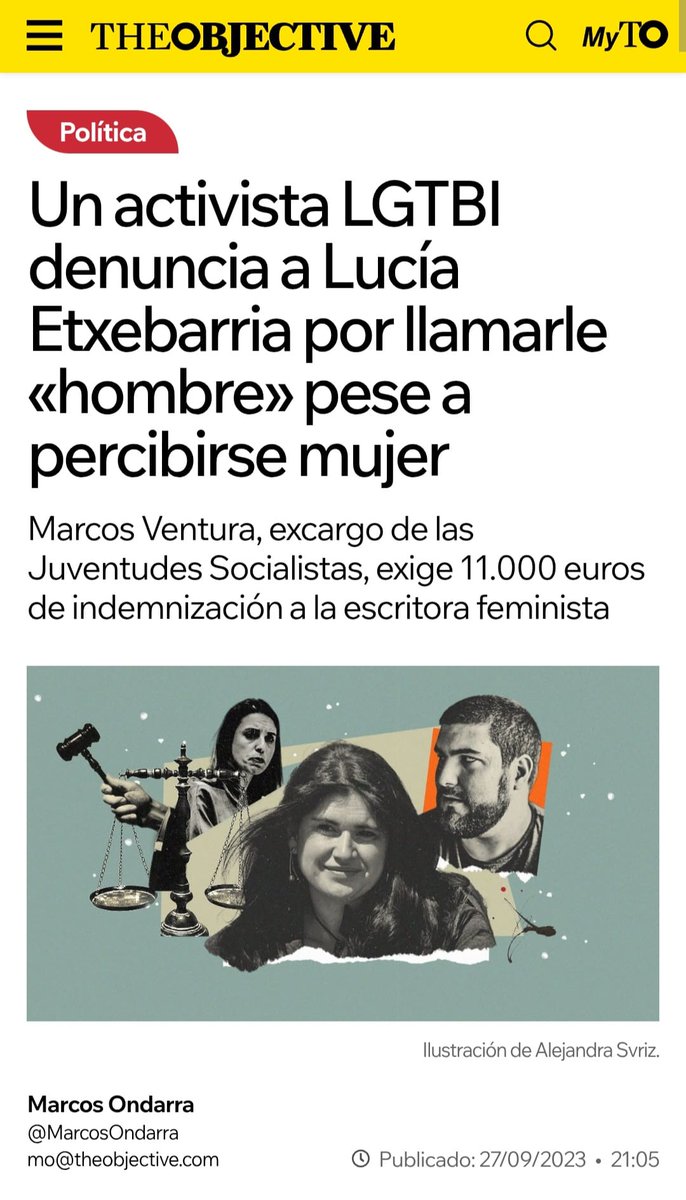 Os pido por favor que difundáis y retuitéis este tweet como si no hubiera un mañana. 
Gracias ☺️
¡Hemos conseguido una sentencia pionera en la que se viene a decir que tú puedes fiarte de lo que ven tus propios ojos! 

Hace un tiempo este señor me puso una demanda por escribir un