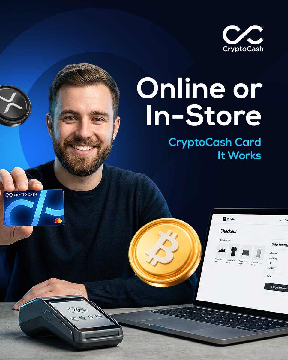 CryptoCashCard tweet media