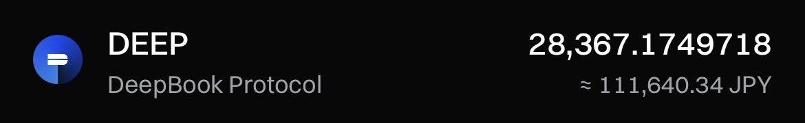 Masaking540803's tweet image. $DEEP #DEEP 

久しぶりにワイの推しのトークン
DEEP

コソコソ買い集めしております🫣

今の価格帯で現物はお買い得ですので

良い子の皆様は真似しないようにね😇