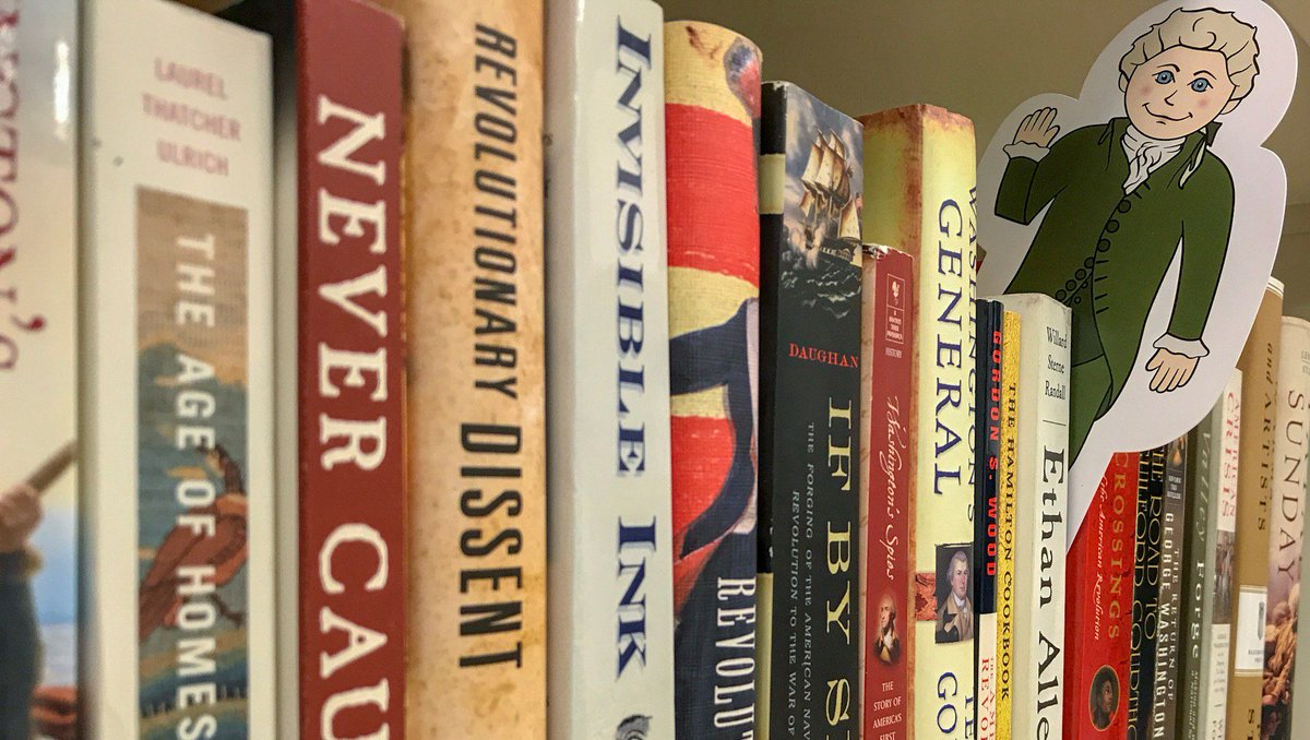 AmRevMuseum's tweet image. What are you reading for #ReadAcrossAmericaDay?

Browse the Museum's curated collection of excerpts from exciting, thought-provoking books about the American Revolution, and join our #ReadtheRevolution email list to get them sent right to your inbox!

📚: bit.ly/37u8iZG