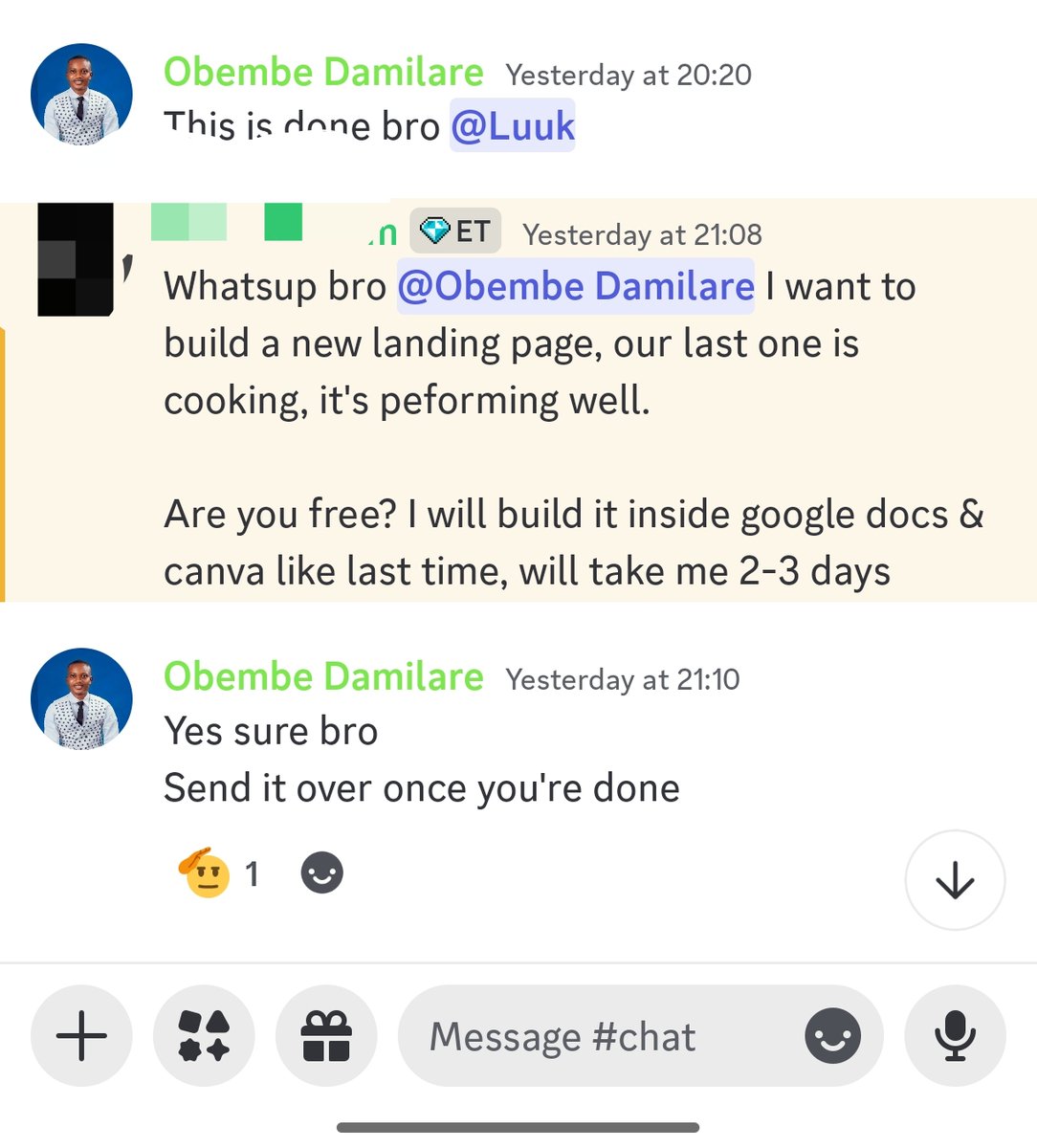 Obembe Damilare tweet media