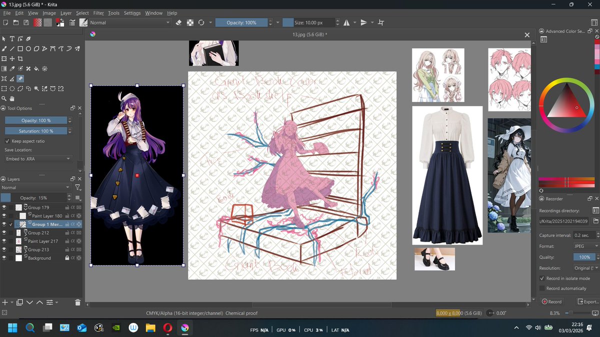Uemi_Eris's tweet photo. Still going with the collab <3 Still concepting tho  
#anime #artmoots #Collaboration #originalcharacter #VGenartist https://t.co/zmuCij4ZEn
