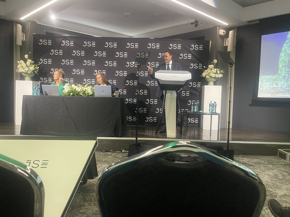 I had the privilege of attending the 2025 Annual Results Presentation at the Johannesburg Stock Exchange (JSE) today.

The leadership demonstrated by the outgoing CEO has been truly inspiring. Under her stewardship, the JSE has delivered strong growth and resilient performance,