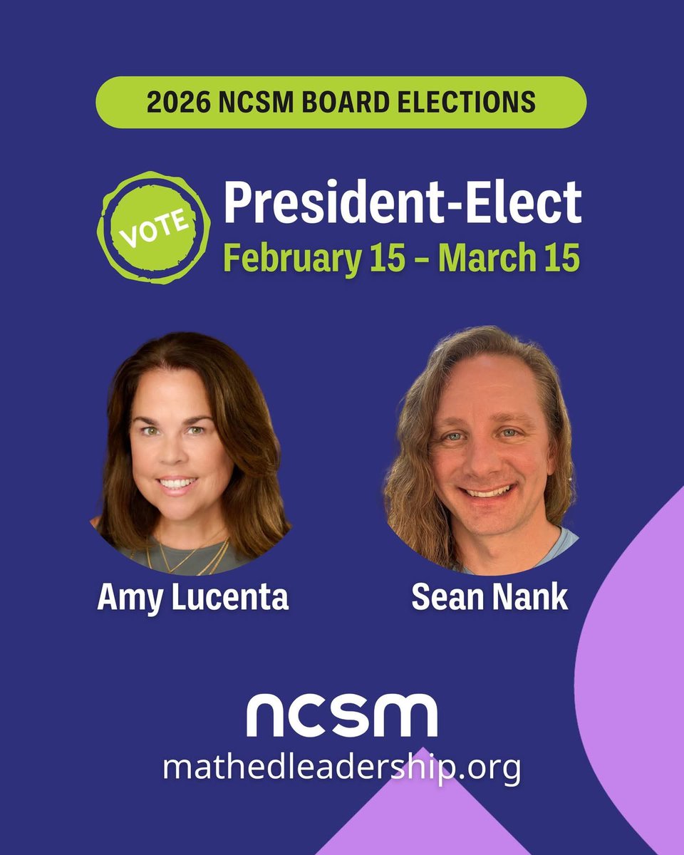 NCSM: Leadership in Mathematics Education tweet media