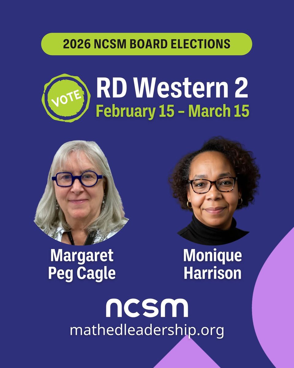 NCSM: Leadership in Mathematics Education tweet media