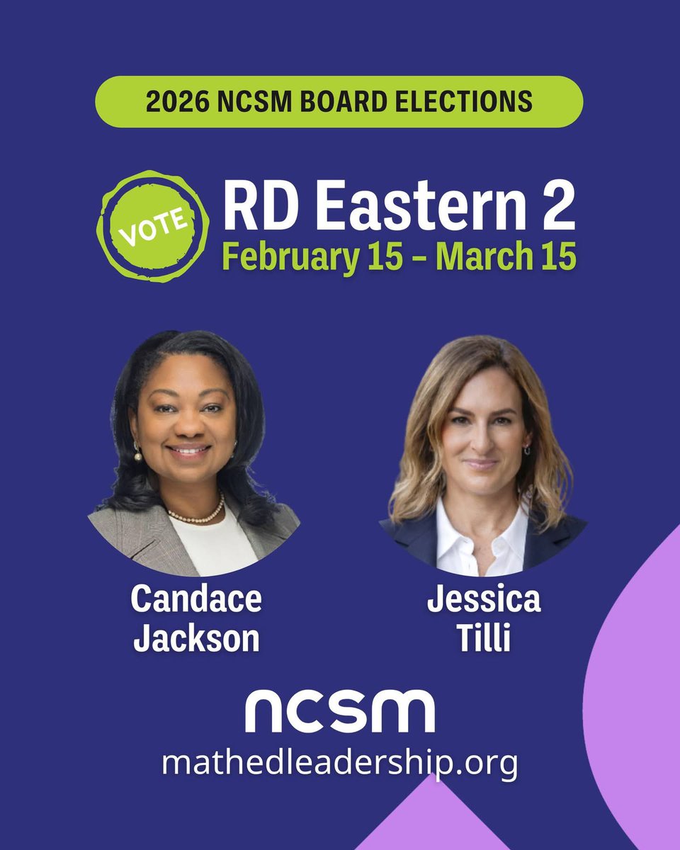 NCSM: Leadership in Mathematics Education tweet media