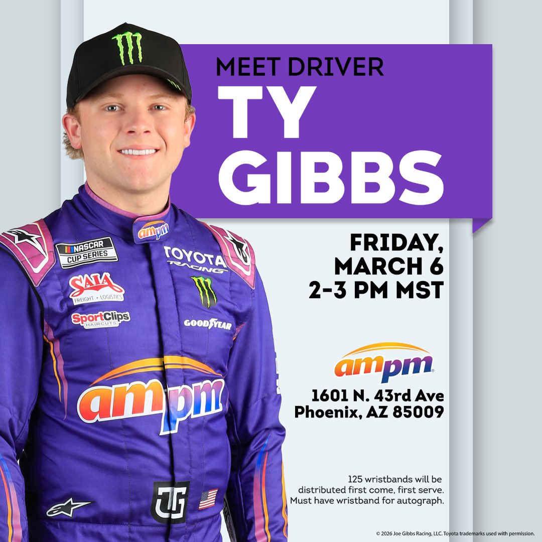Joe Gibbs Racing tweet media