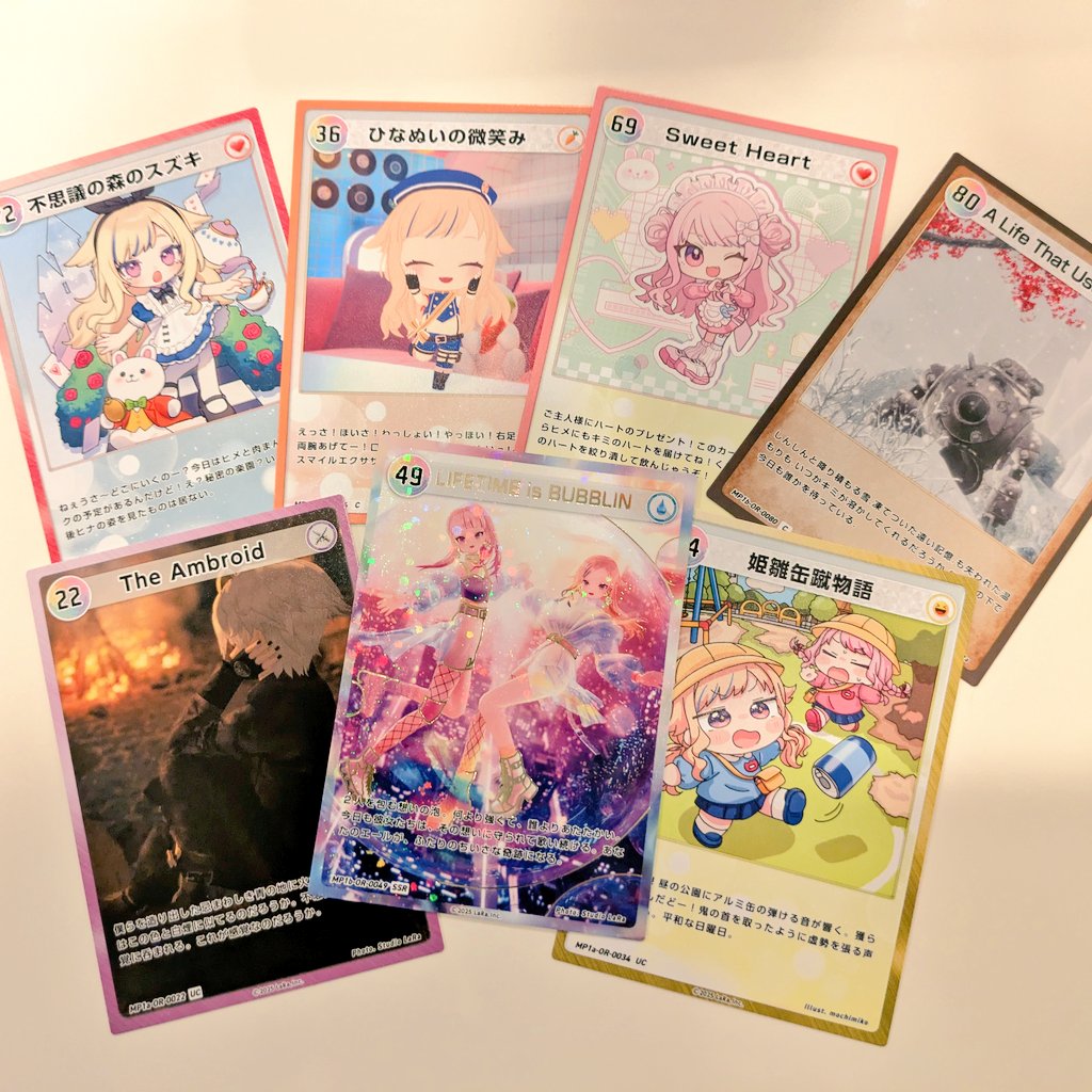 ヒメヒナ #ヒメヒナトレカ 誕生日カウントダウン開封！ SSRキター