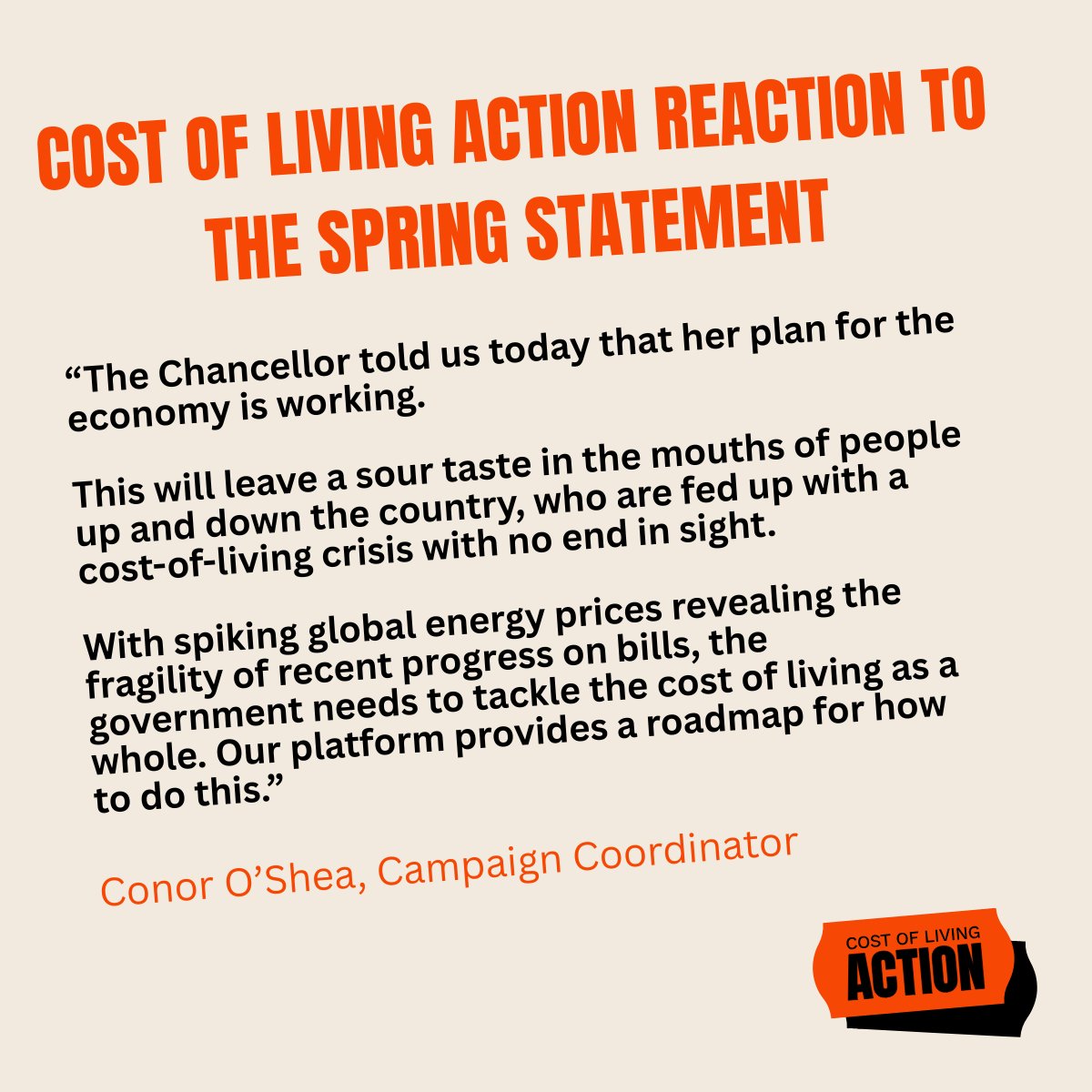 Cost of Living Action tweet media