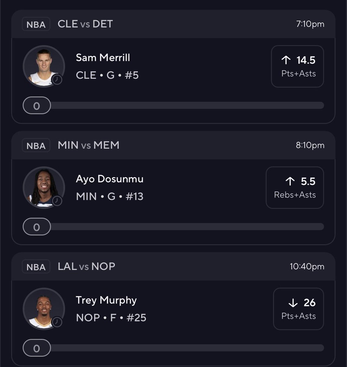 PrizePicks 6x 🏀

❤️ LIKE if tailing!