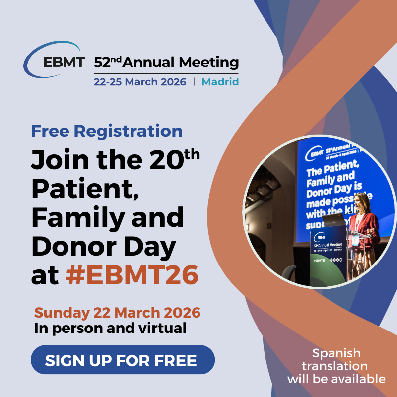 EBMT tweet media