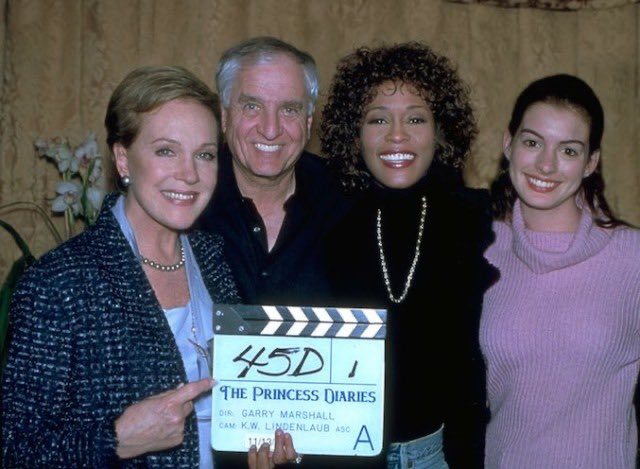 behind the scenes of 'the princess diaries' 📸