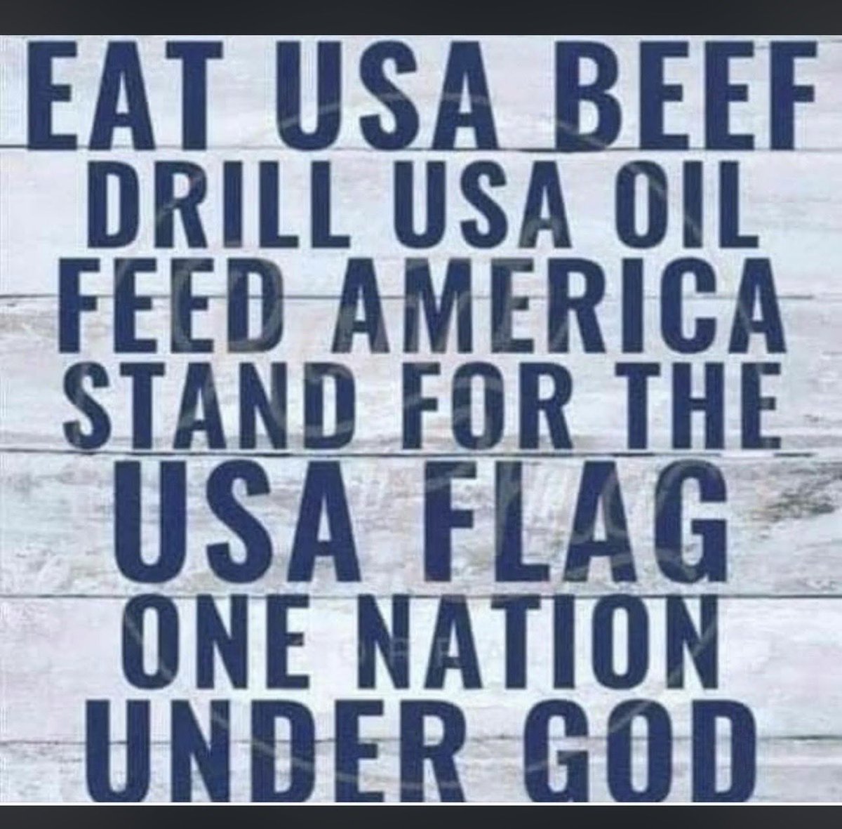 One true God. One Nation.. One Flag. 🙏🏻🙏🏻🙏🏻🇺🇸🇺🇸🇺🇸❤️🤍💙