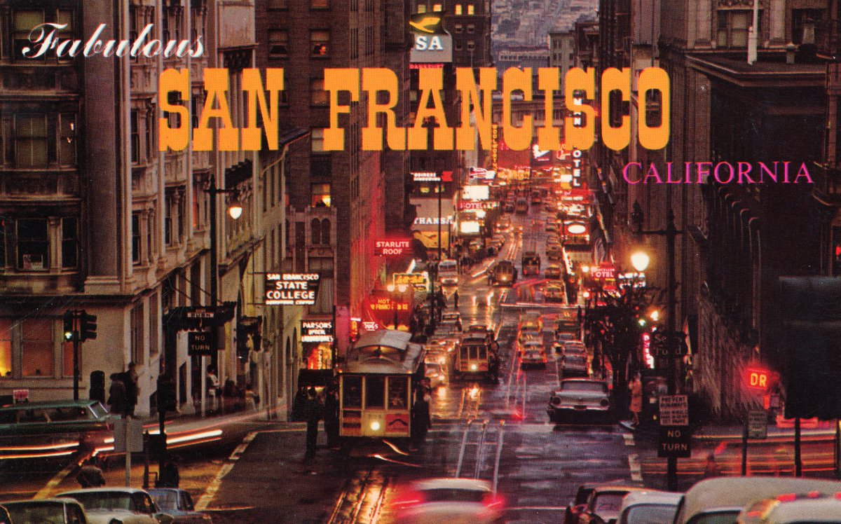 thomashawk's tweet photo. Fabulous San Francisco, California... those were the days. https://t.co/hptIuUeq2b