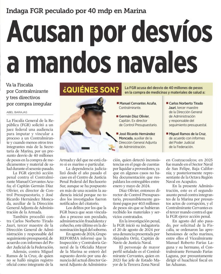 López Obrador pudrió a las Fuerzas Armadas. Juró que eran incorruptibles, por eso amplió sus funciones y las empoderó.

Hoy no cesan sus escándalos de abusos y excesos. No conocemos ni el 1% de los casos, porque sus tranzas están blindadas por ser asunto de seguridad nacional.