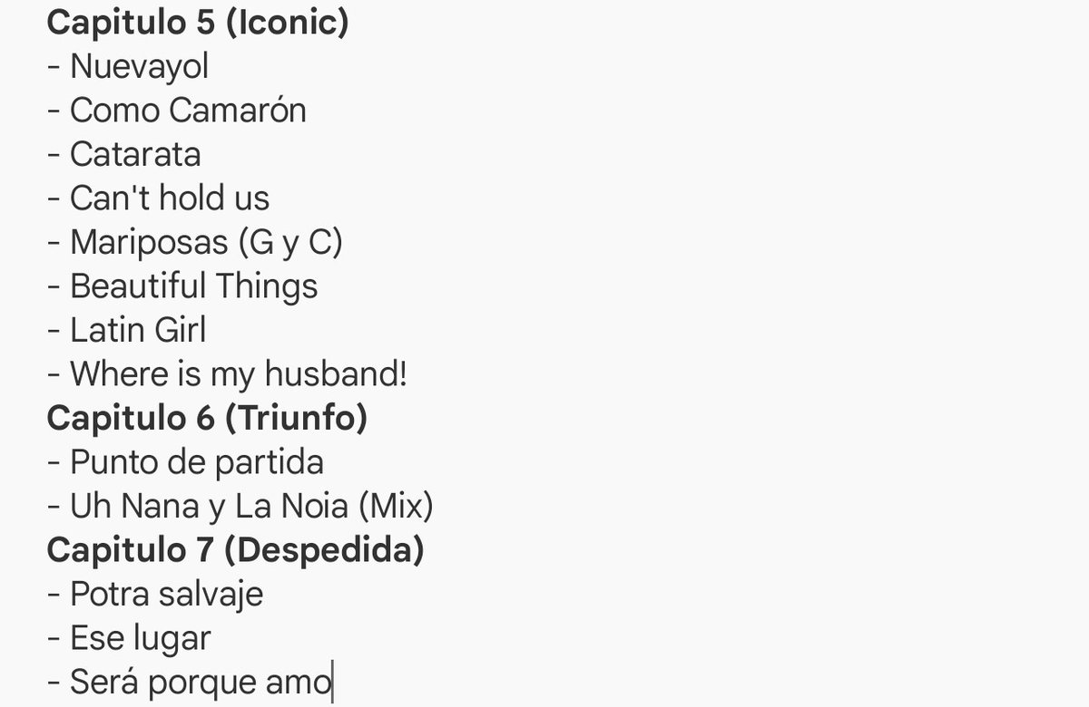 decibeliostan's tweet photo. SETLIST GIRA OT25 #OT2025 https://t.co/iFGoHWcwD8