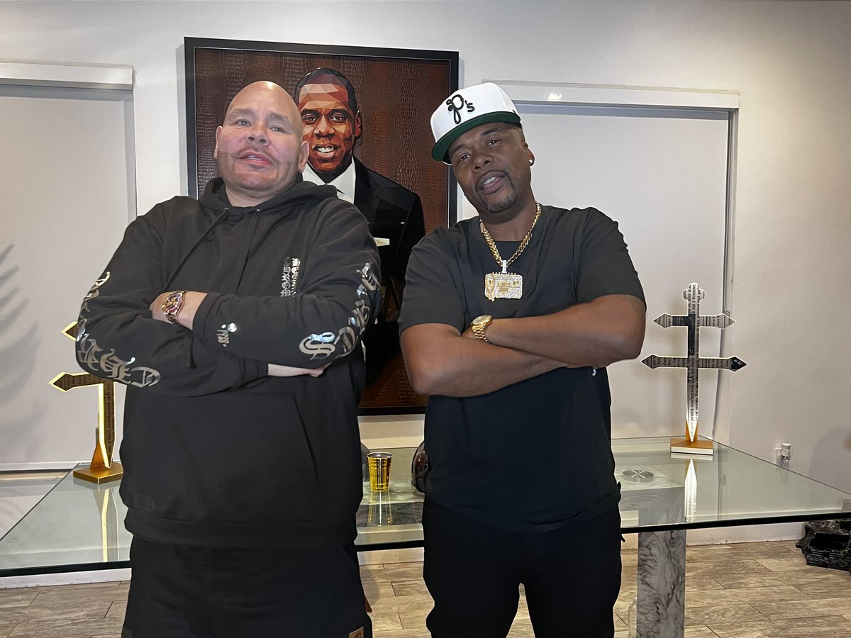 memphisbleek's tweet photo. 💎 NEW EPISODE
The Don is in the building! @FatJoe 😎
pulls up for an unforgettable episode of
@RocSolidPodcast with @MemphisBleek.
This one is 🔥🔥🔥

TUESDAY – @BlackEffect
THURSDAY – #YouTube 📺

🏆💪 @DrinksChamps https://t.co/xoO0EcuIXU