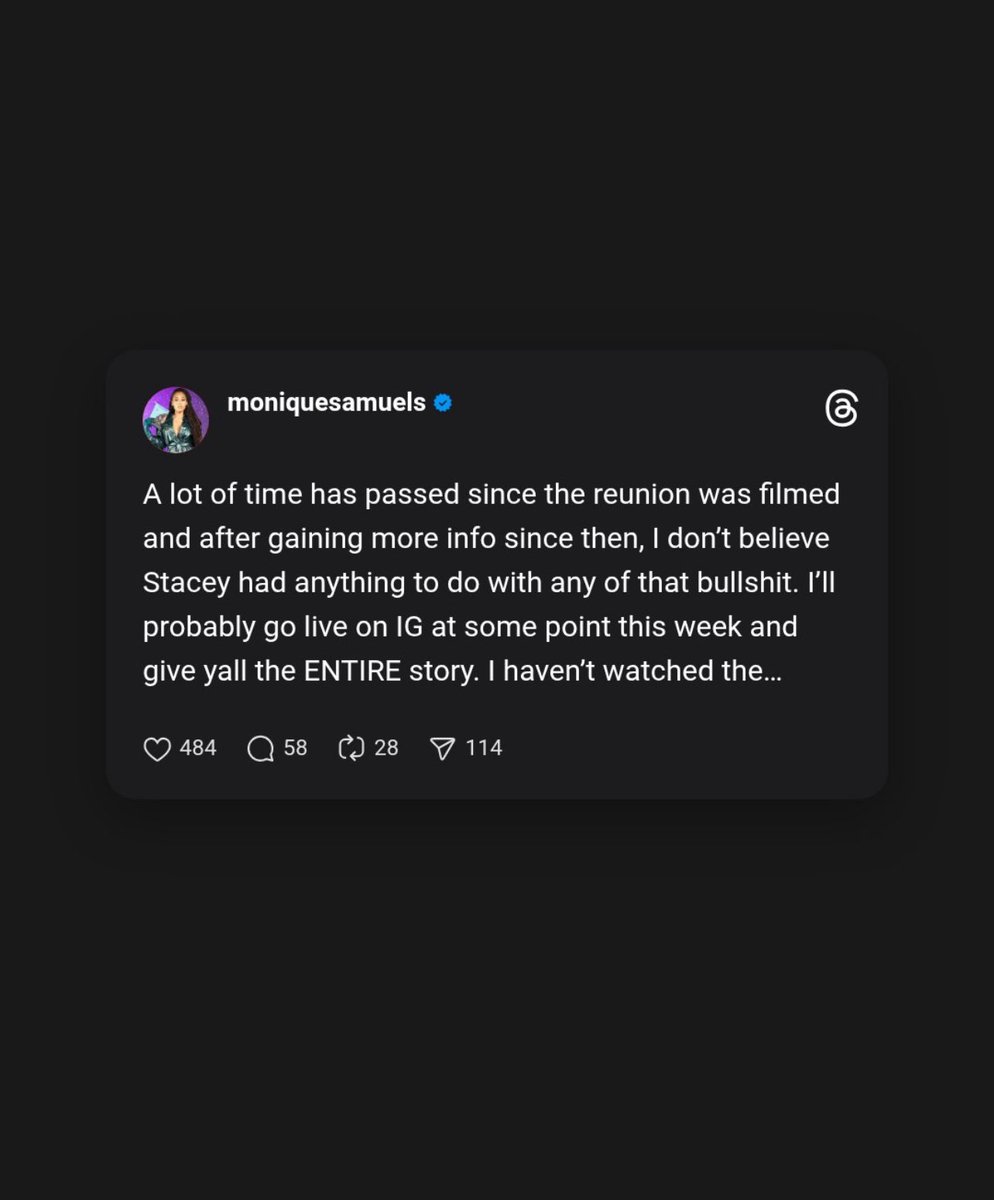 And there’s Stacey with another “And still I rise” moment.