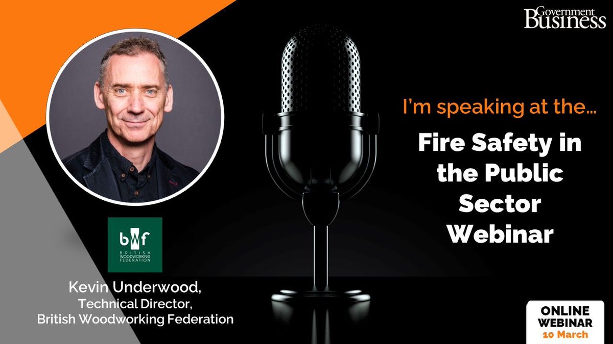 BritWoodFed's tweet image. BWF Technical Director, Kevin Underwood will be speaking on the critical topic of #firedoor installer competence at an upcoming webinar hosted by Government Business Focus. 

🗓️ Tuesday 10th March 2026
⏰ 10.30am
💻 lnkd.in/eVaSWav8

#woodworking #joinery