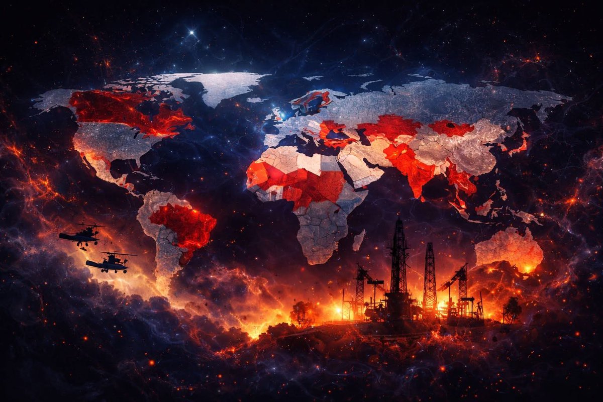 THIS IS WHATS ACTUALLY HAPPENING 

Afghanistan, Iraq, Sudan, Libya, Cuba, North Korea, Iran, Syria, and Venezuela were among the only countries that resisted the ROTHCHILD's central banking system.
Then watch what happened. 

• Afghanistan — invaded after 9/11 and forced to