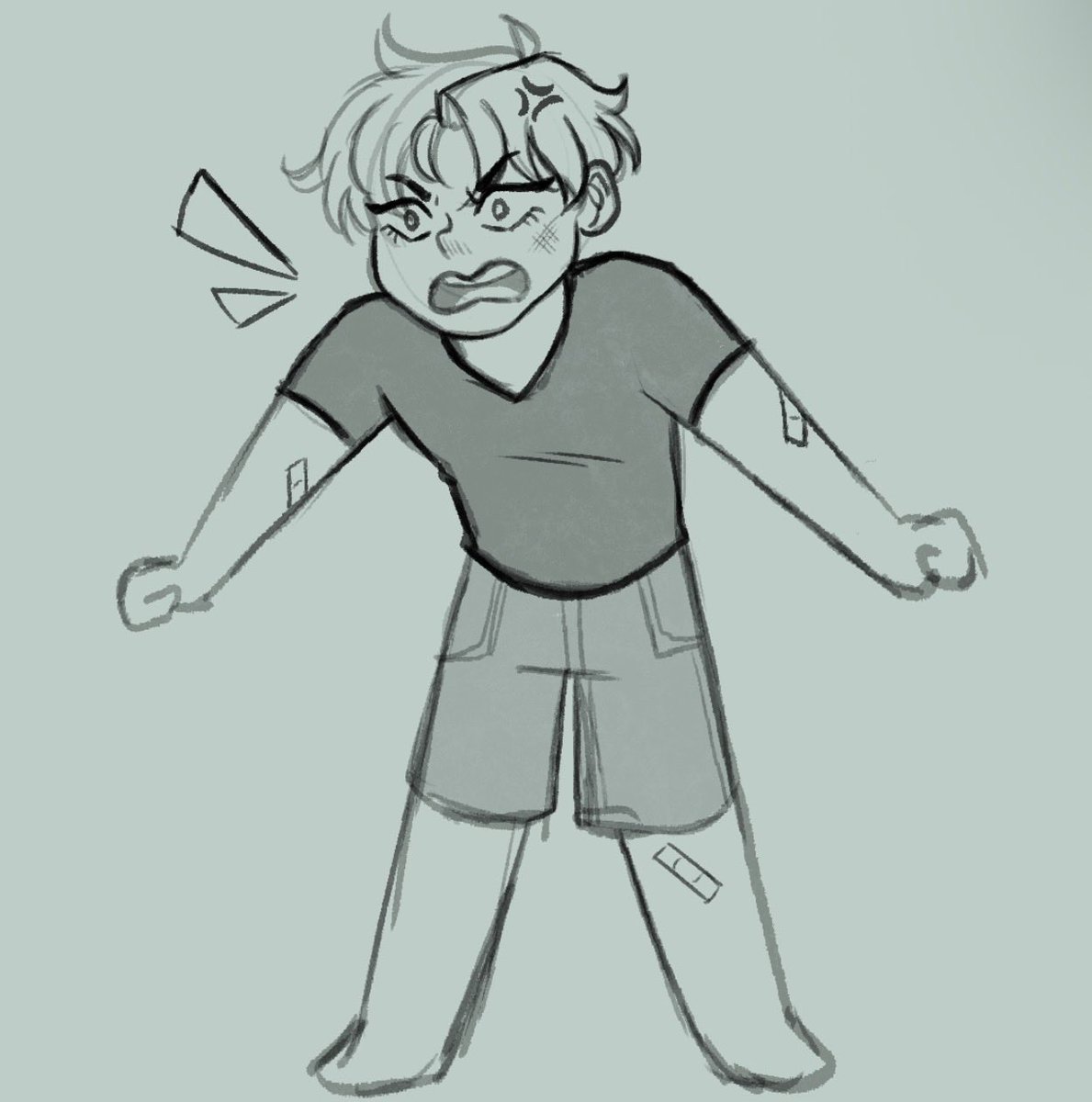 babywan, baby rowan, just small, and angy

#ocart #oc