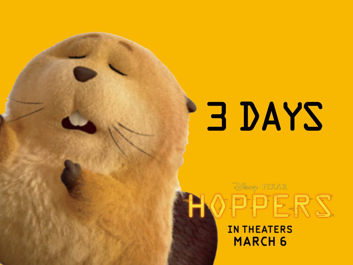 🦫🧡HOPPERS COUNTDOWN🧡🦫 tweet media