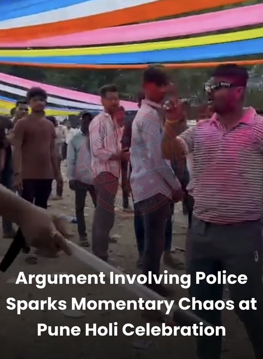 Holi was a festival of colours now its a festival of chaos and content. If your “celebration” needs chaos for clout, it’s not tradition, it’s audition. Festivals aren’t reality shows. Culture isn’t a stunt. Hindus must unite to cancel this Circus and reclaim what’s ours.
