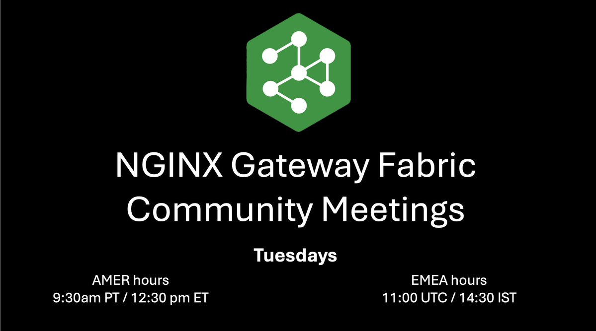 NGINX Open Source Community tweet media