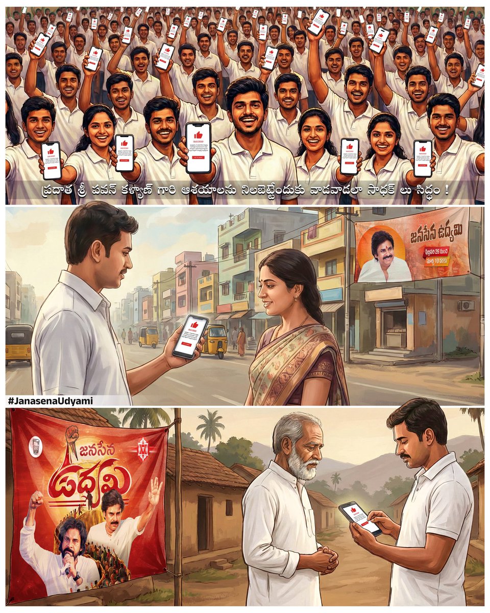 JSPShatagniTeam's tweet photo. జనసేన ఉద్యమి సభ్యత్వం కోసం మీకు దగ్గరలో ఉన్న సాధక్ ని సంప్రదించండి.

#JanasenaUdyami https://t.co/Vm90CMOh79