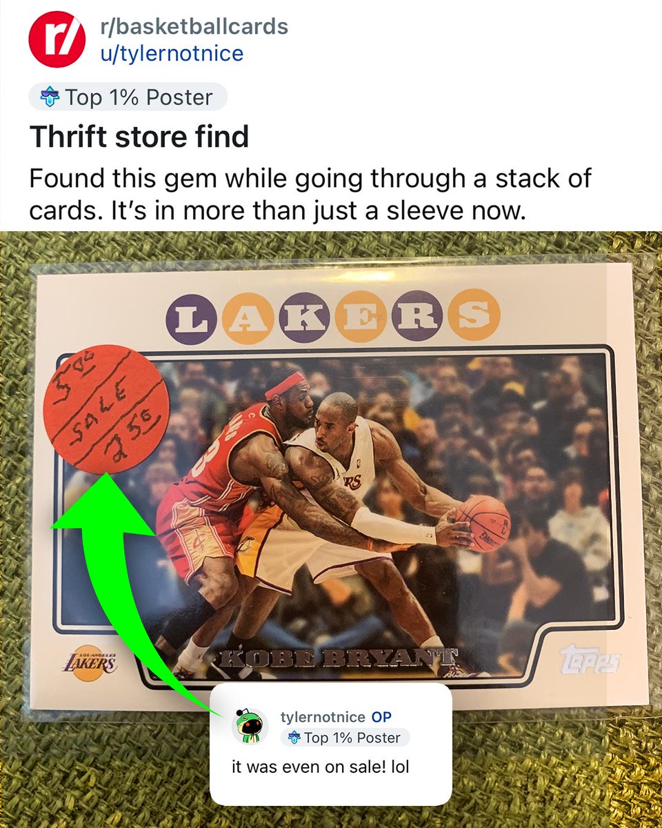 Sometimes the hobby rewards the treasure hunters 💎 A collector