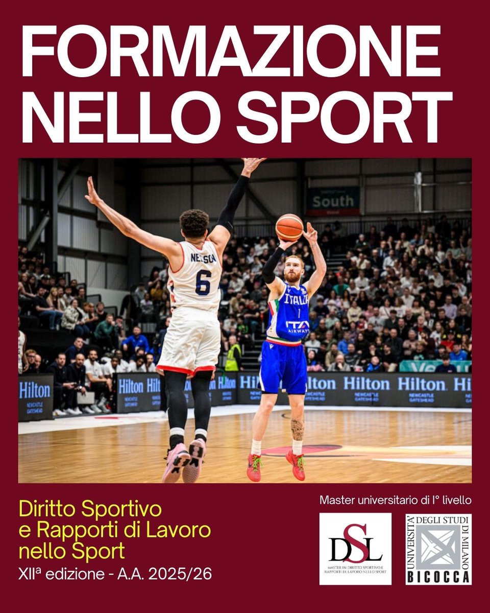 Master Diritto Sport tweet media