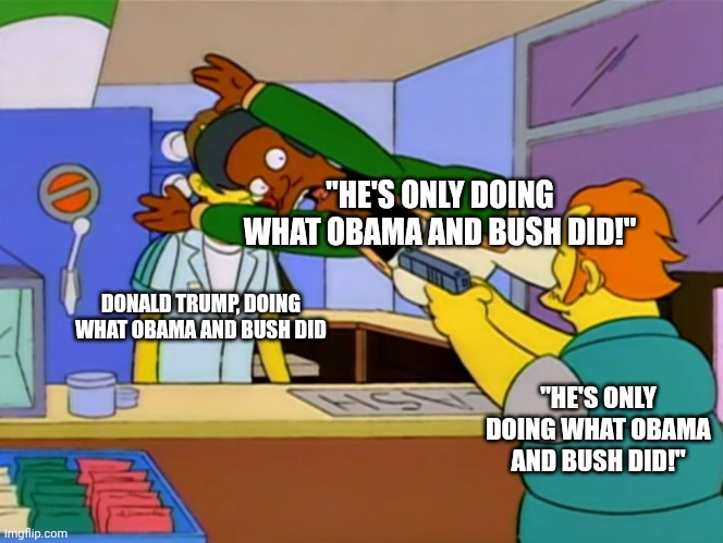 <a href="/RepNancyMace/">Rep. Nancy Mace</a> "Vote for Trump! He'll be different!"

"Why are you mad at Trump? He's exactly the same!"