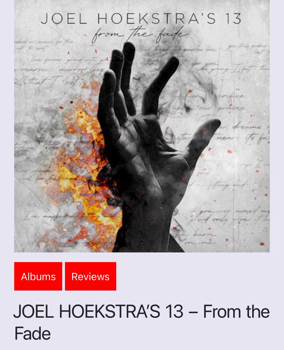 Joel Hoekstra tweet media