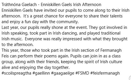 Holy Trinity Primary & Nursery School, Enniskillen tweet media