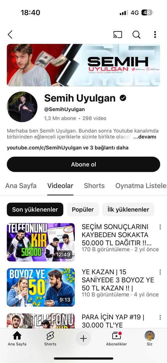 SahnOkumus's tweet photo. @BaIkolik Bu lavuk ne zaman döner acaba 2 yıldır video yok https://t.co/XTkKWezISv