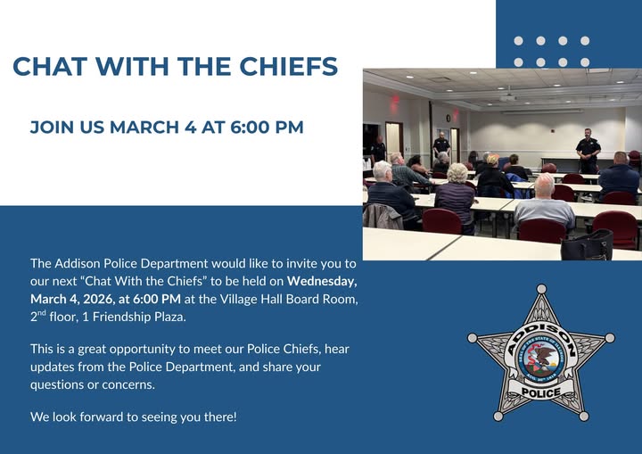 Addison Police tweet media