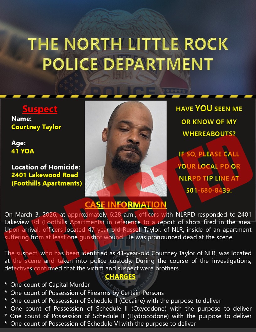 North Little Rock PD tweet media