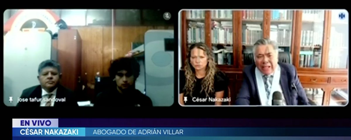 El "Pez Gordo" que está ahora mismo defendiendo a Adrián Villar en su audiencia de prisión preventiva: César Nakazaki.