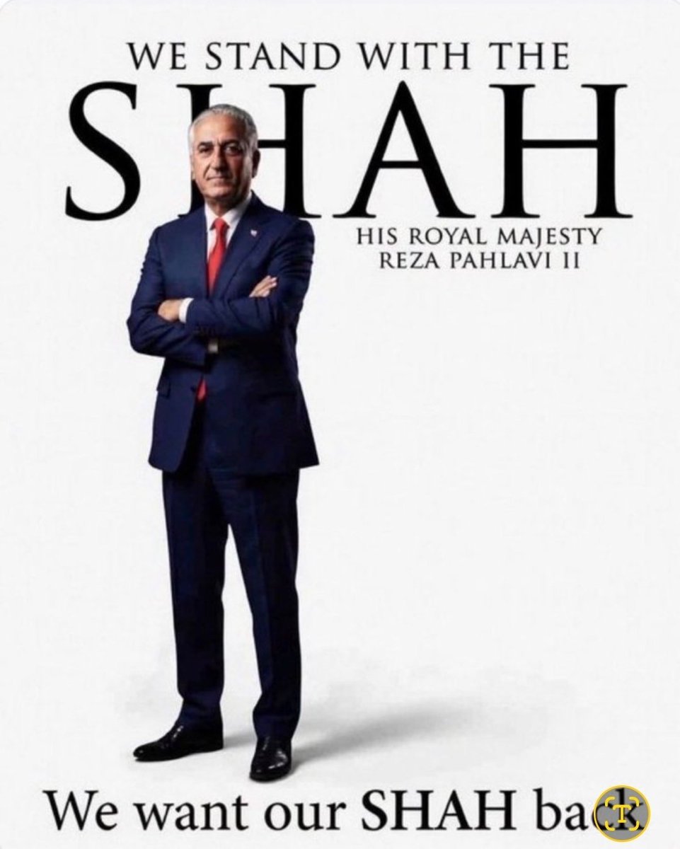 Arezou1973's tweet photo. @USMilitaryViews The Iranian people recognize Prince Reza Pahlavi as their only trusted alternative.

#KingRezaPahlavi #ThankYouTrump #ThankYouNetanyahu #Iran https://t.co/OeEYnbCcvI
