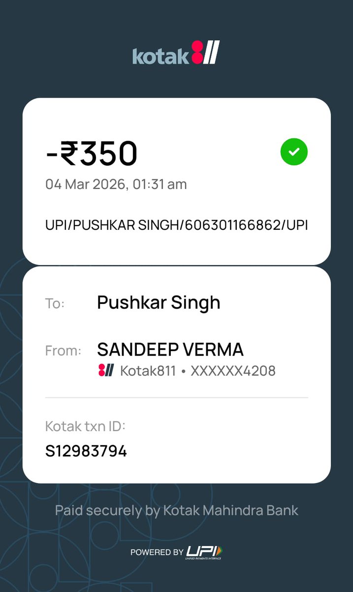 Pushkar Singh tweet media