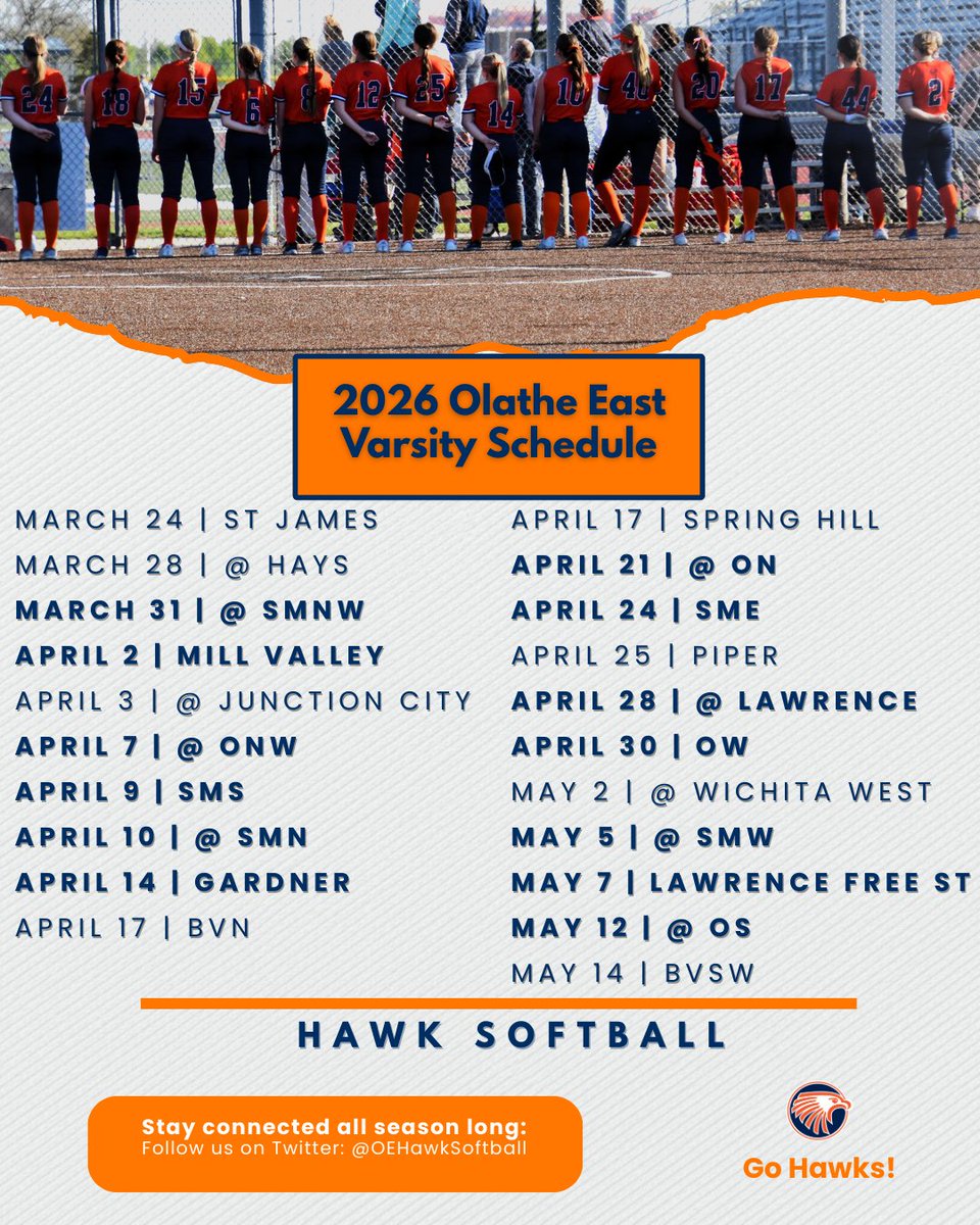 Olathe East Softball Booster Club tweet media