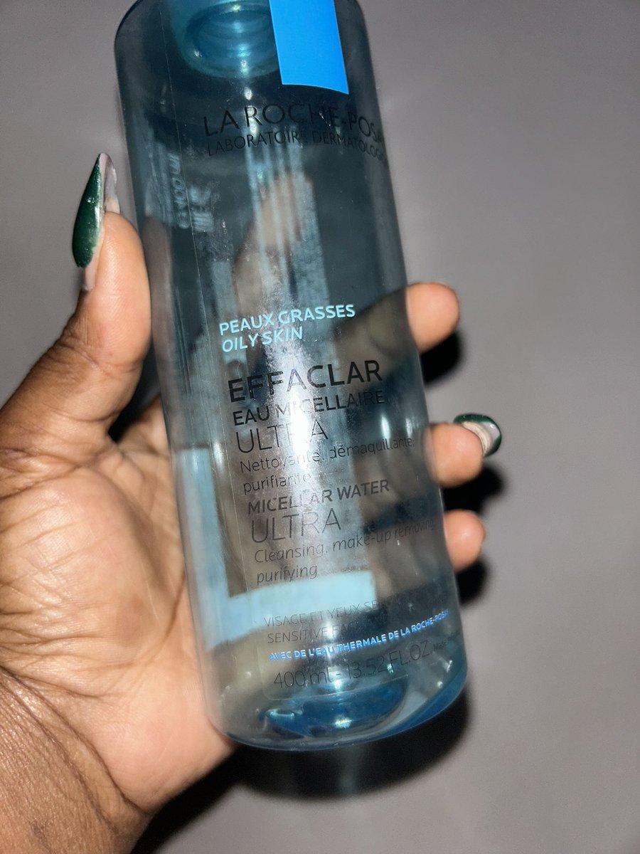 Why is La Roche-Posay micellar water so scarce in Abuja??!! This one has finished since and getting a new one has been a problem 😣