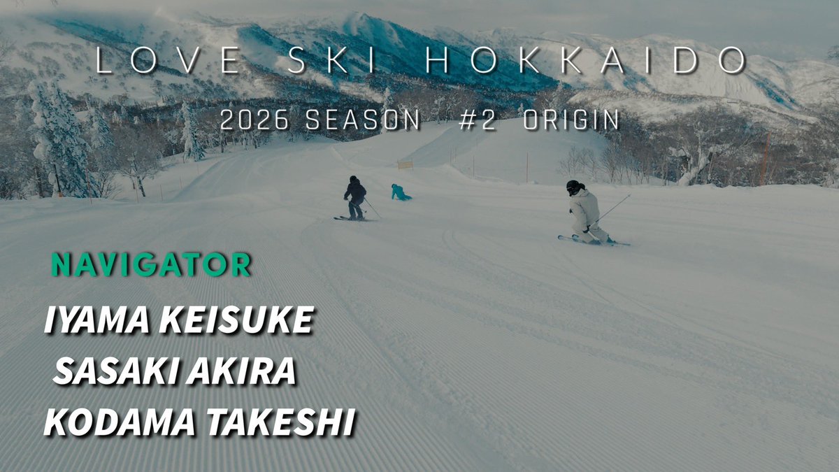 Iyamakeisuke's tweet photo. LOVE SKI HOKKAIDO 2026
#2

https://t.co/KHmToeDq6Y https://t.co/TaId4bk0fO