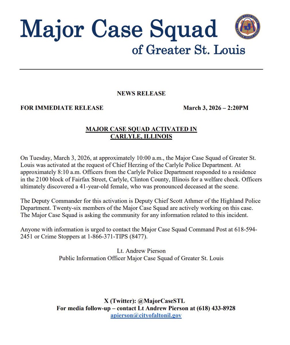 MajorCase St. Louis tweet media