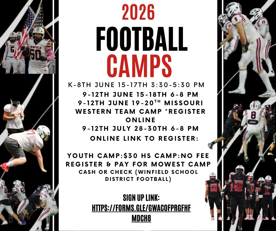 Winfield Football tweet media