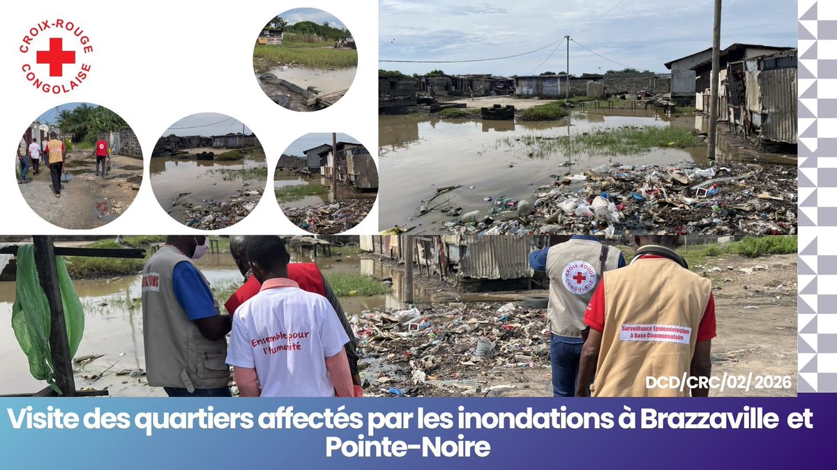 CroixB95966's tweet photo. Avec l’appui de l’IFRC et un financement de 200 000 € de la DG-ECHO, la Croix-Rouge congolaise apporte son soutien à 2 500 ménages touchés par les inondations àBzv (1 000) et PN(1 500)
#Localization #CongoRedCross #Resilience #Humanité
@IFRC_DREF @CroixB95966 @IFRCAfrica https://t.co/WRbbaqx325