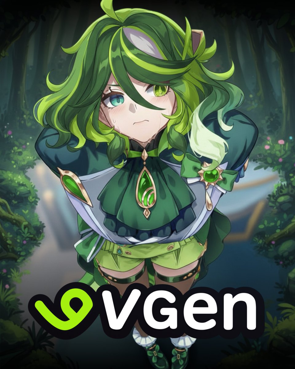 Feylora Sea Green ˚˖𓍢ִ໋`🌿: VGen Artist tweet media